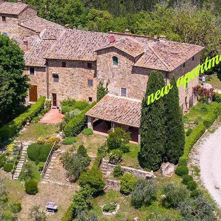 Borgo Nel Chianti Rondine Con Piscina Tennis E Wifi アパート